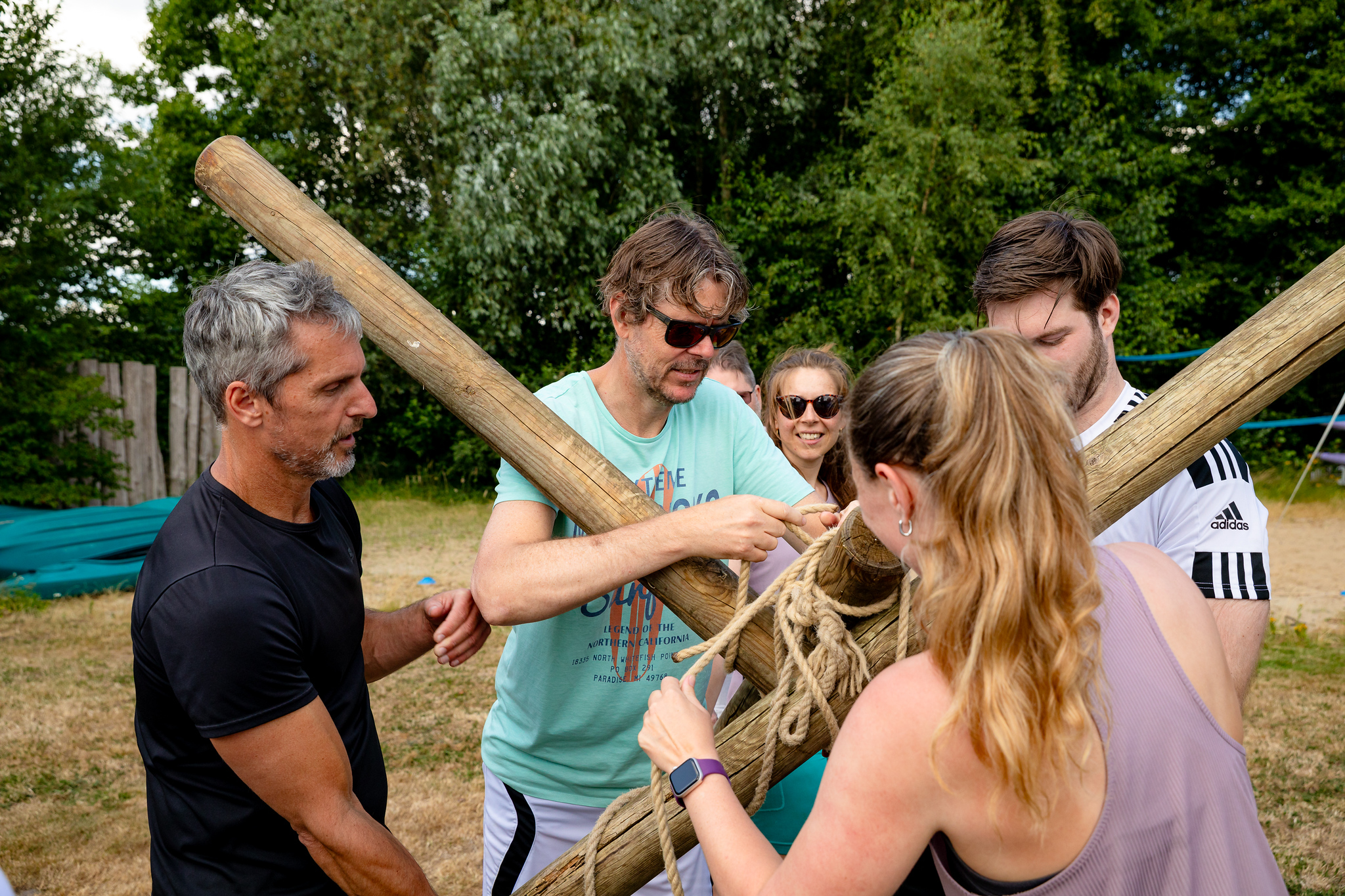 Teambuilding locatie in de natuur